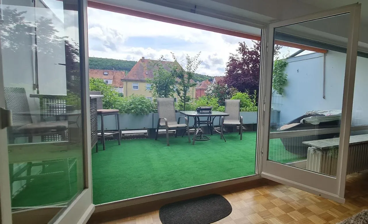 Studio Apartment Terrassengarten - バート・キッシンゲン
